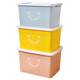 Plastic storage box fitted clothes snack toy quilt finishing me home King covered storage box three-piece Plastic storage box fitted clothes snack toy quilt finishing me home King covered storage box three-piece