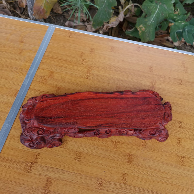 Pianology picking 82 redwood carved base solid wood handicraft furnishing articles base with flowers miniascape base