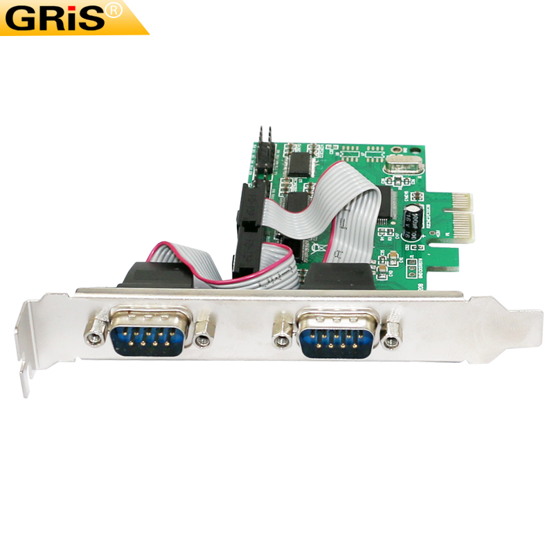 gris pcie4 serial port card pcie four-port desktop rs232 interface 9-pin com industrial-grade 485 communication card