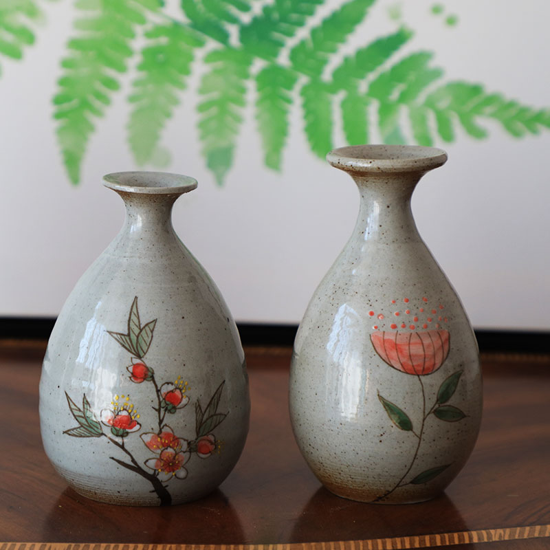 New Chinese style home stay facility ceramic dry flower vase furnishing articles hand - made creative contracted sitting room flower arranging flowers, home decoration