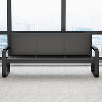Row chair trio bit minimalist strip chair public seat coulchchair customer waiting chair sofa tea table combination small