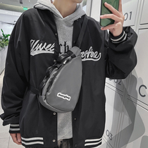 Days Ins Chest Bag Men Tide Cards Brief Trend Students Drop Skew Satchel Casual Single Shoulder Bag Individuality Chest Bag