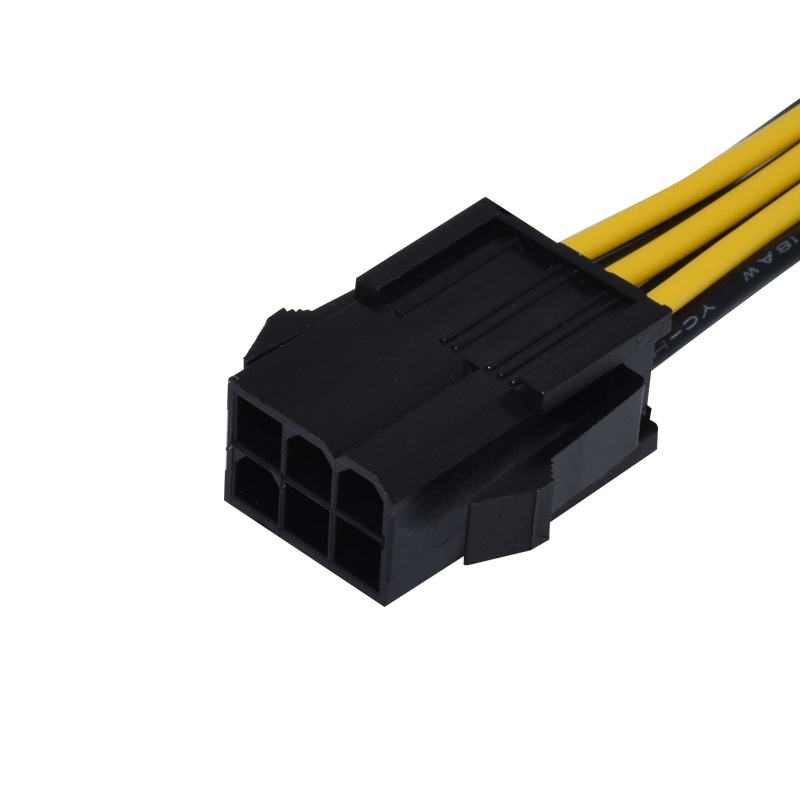 yuexin video card 6pin to 8pin display card 8pin power line graphics card 6p to 8p 8p extension line graphics card