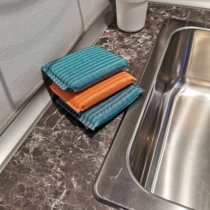 IKEA domestic Peplig cleaning cloth kitchen dishwashing brush pot cleaning sponge rag three-piece set