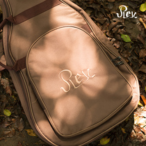 REX Rex 40 inch 41 inch Folk guitar bag thickened shoulder guitar backpack Waterproof shockproof personality accessories