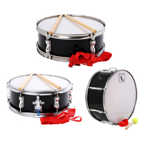 Shenlu musical instrument Black army drum 22 inch 13 inch brigade drum Snare drum Musical instrument Marching band drum Musical instrument drum