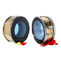 Shenlu musical instrument Stainless steel titanium army drum 22 inch 13 inch Snare drum Snare drum Musical instrument drum Musical instrument drum