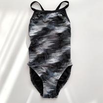 The new T professional anti-chlorine quick-dry training competition one-piece swimsuit slim round back competitive sports womens swimsuit