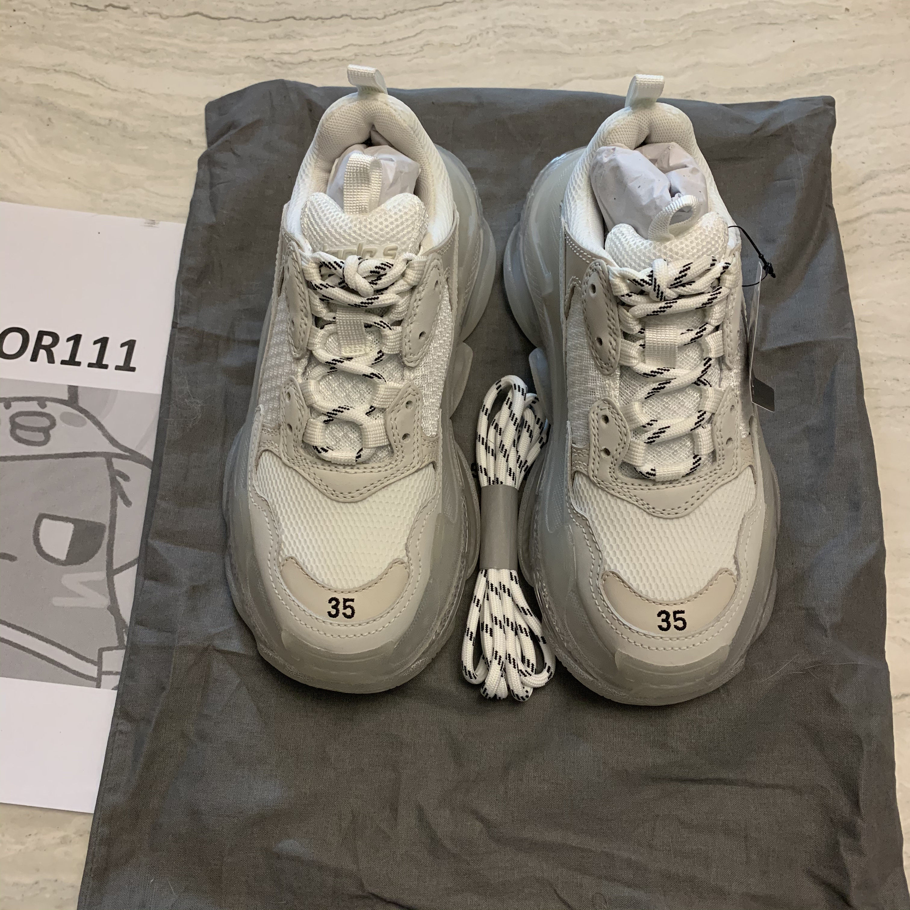 国内现货 balenciaga triples 巴黎世家老爹鞋