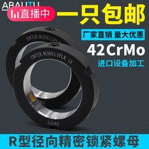 R-type radial precision lock nuts S nut WT R-M8 10 12 14 16 30 40 50 60*1 5