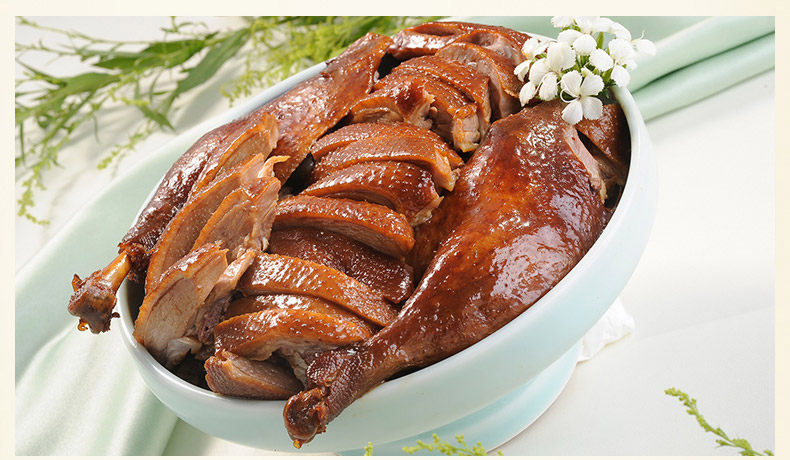 整只酱鸭928g桂花鸭正宗南京特产卤味熟食肉类酱板鸭