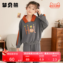 children's pajamas autumn pure cotton set long sleeve princess baby girls air conditioning clothes girls home clothes spring autumn