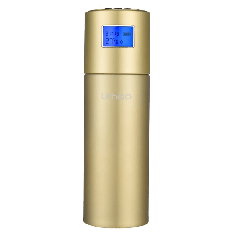 lehoo智能水杯提醒喝水多功能显示温度音乐创意