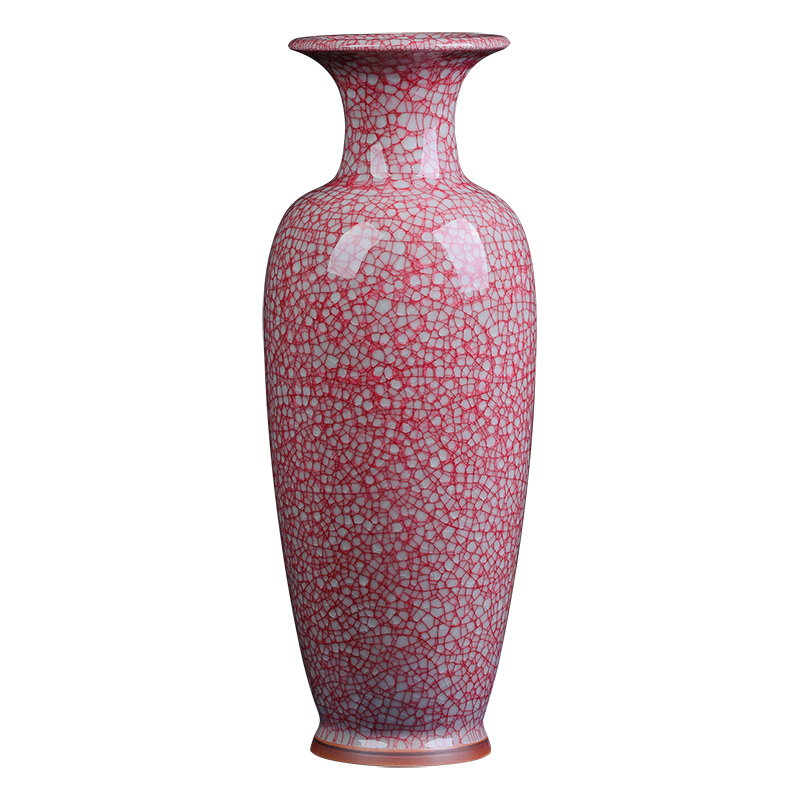 Jingdezhen large ceramic vases, flower arranging is jun porcelain TV ark, furnishing articles of the new Chinese style household living room decoration