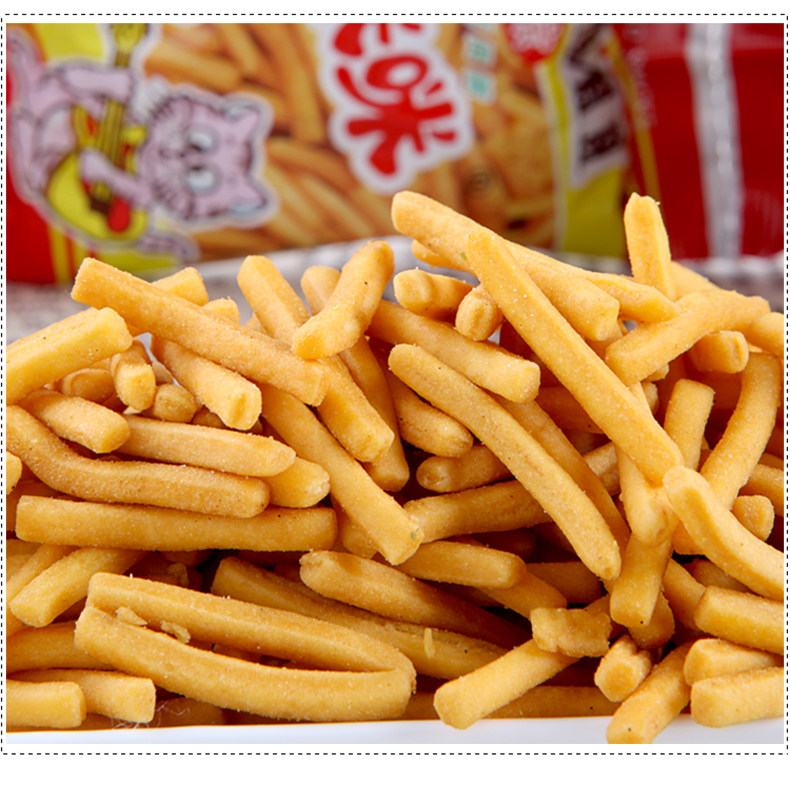 正宗咪咪虾条大包超大办公室食品休闲小吃批发网红儿童零食大礼包