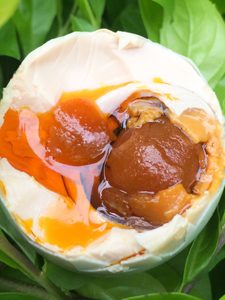 广西北海合浦特制淡咸多油熟咸海鸭蛋