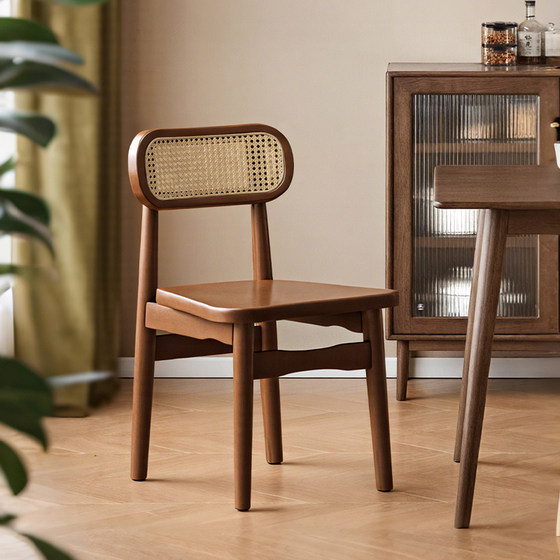Dining chair 2025 new solid wood chairs, old style rattan backrest chairs, home dining stools, dining tables and chairs
Dining chair 2025 new solid wood chairs, old style rattan backrest chairs, home dining stools, dining tables and chairs