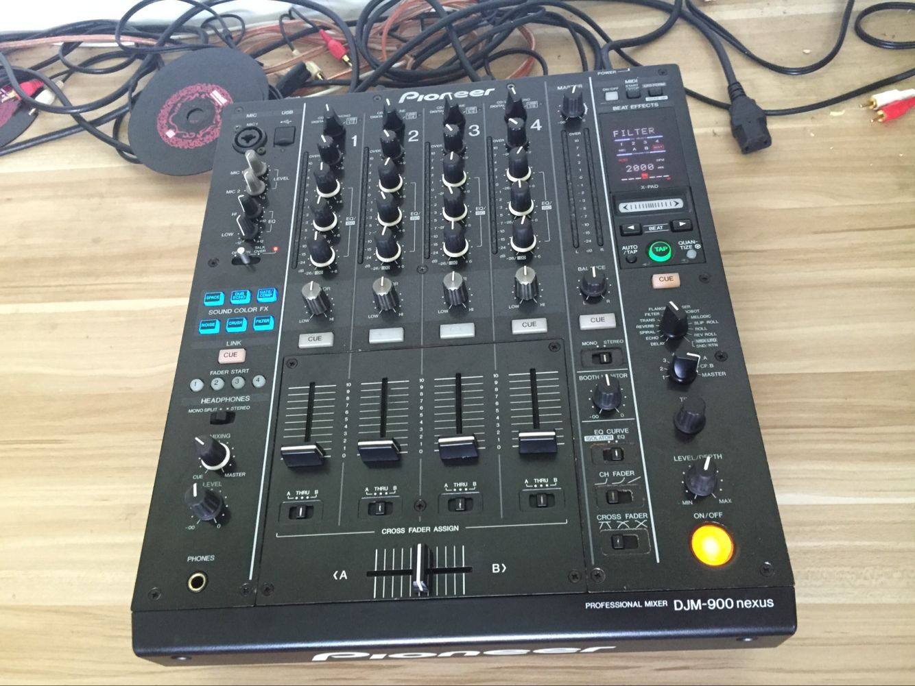 二手dj设备打碟机先锋djm900nexus混音台一台pioneer
