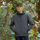 ຈີນ Jordan Men's Black Sports Windbreaker Men's 2024 Spring and Autumn New Windproof Hooded Jacket Men's Jacket