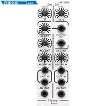 TipTop Audio HATS808 Hi Hat Drum machine stepping on cymbal synthesizer module