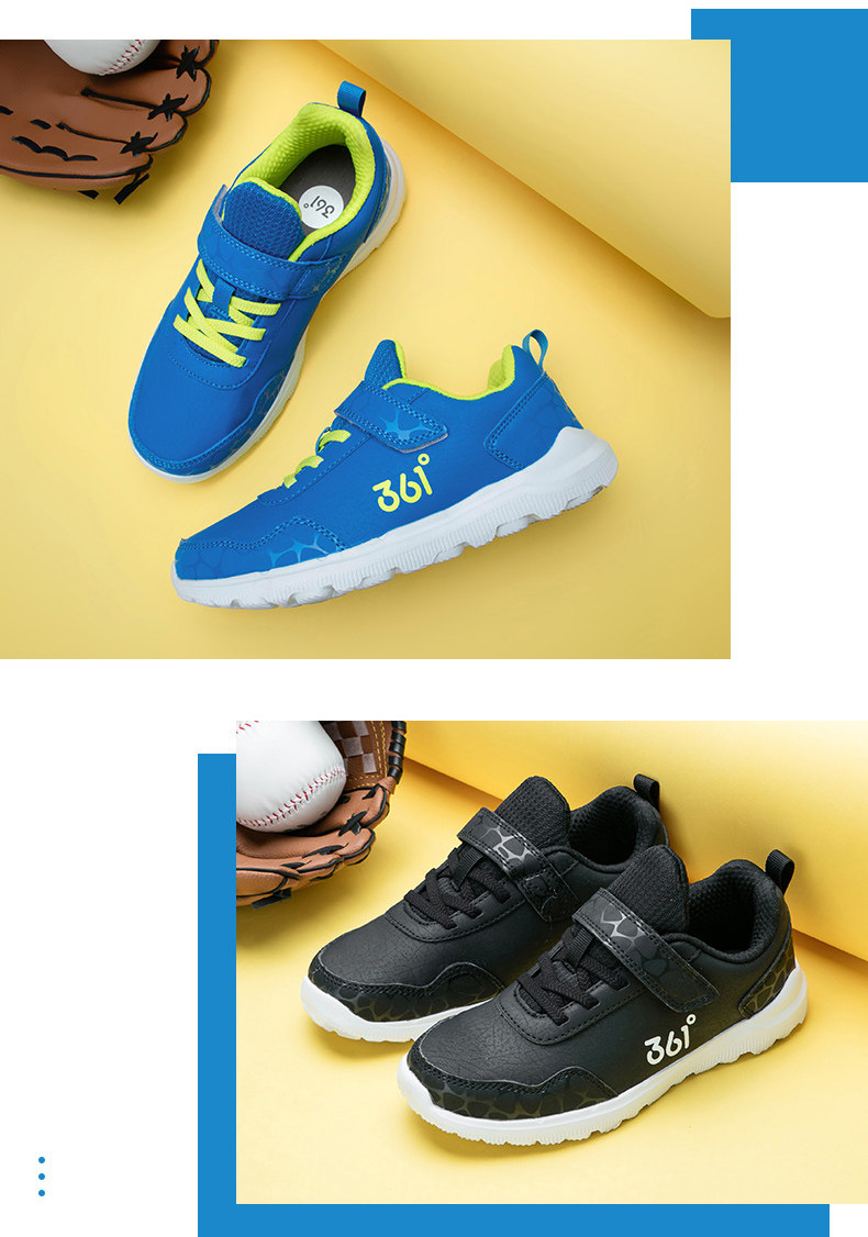 361童鞋男童 中大童2019年秋冬新款正品轻便透气潮男童跑步运动鞋