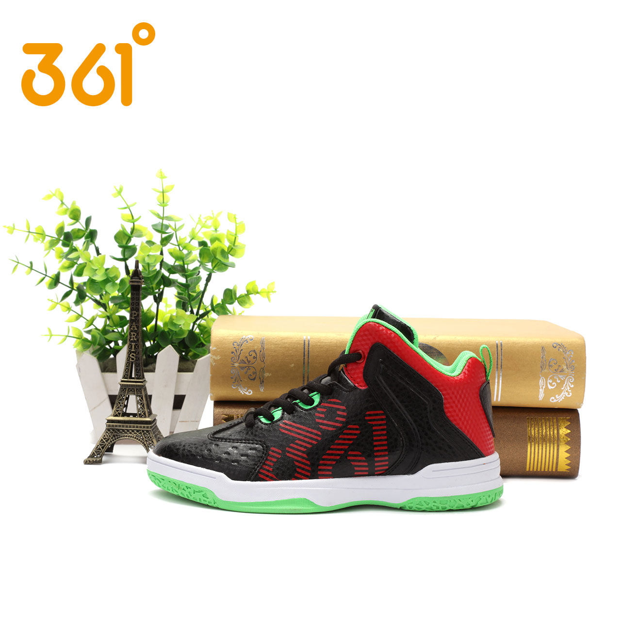 361度童鞋男童运动鞋春秋季新品中大童篮球鞋