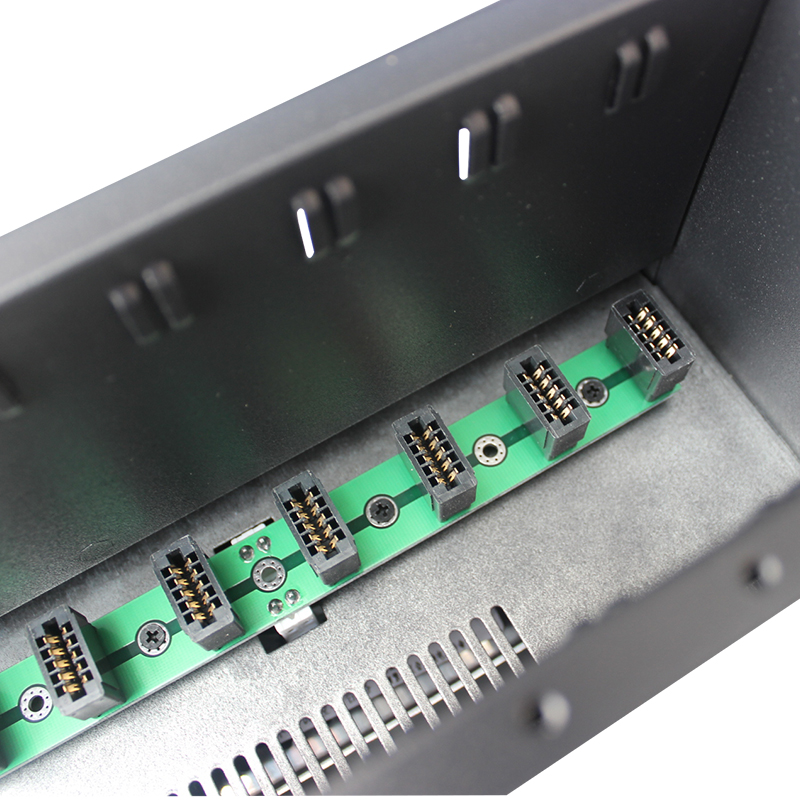jinyang high tech 16 slot 2u optical fiber transceiver frame dual power plug-in transceiver frame without transceiver