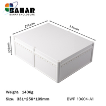Bahar plastic waterproof box chassis equipment security monitoring electronic components plastic housing BWP10604