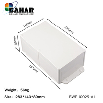 Security monitoring box electronic components instrument housing rainproof waterproof IP68 plastic housing BWP10025