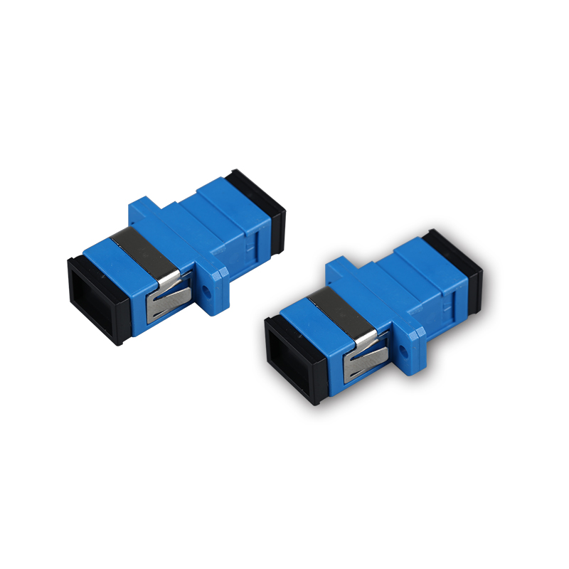 sc simplex flange optical fiber coupler sc sc flange connector optical fiber adapter electrical grade