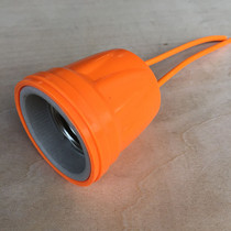 Anti-rain and high temperature resistant hanging type E27 screw mouth hanging lamp head outdoor lantern waterproof large screw mouth lamp holder spiral