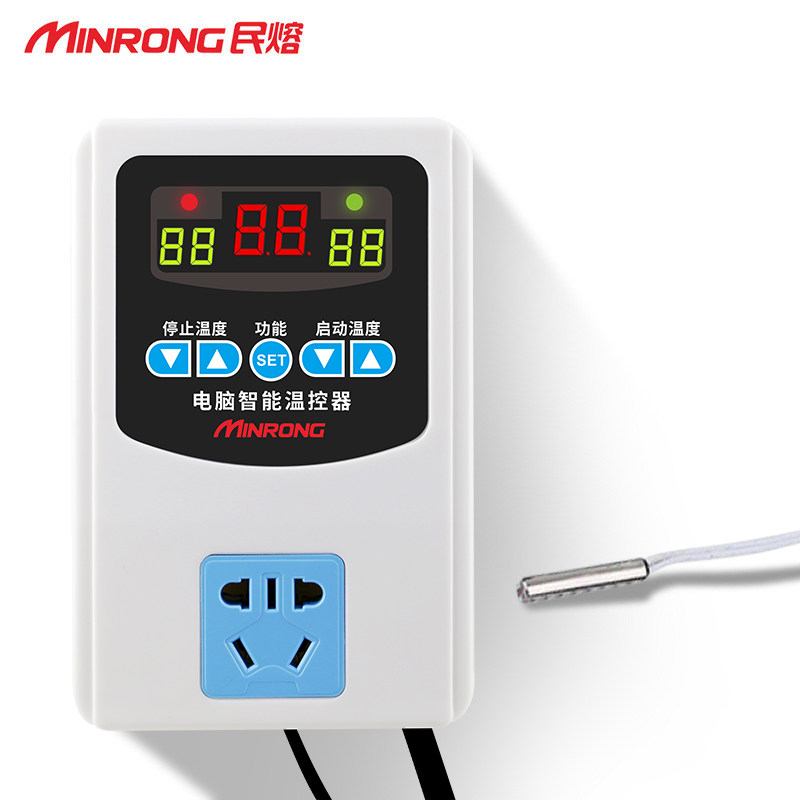 temperature control switch 220v digital display intelligent automatic control boiler temperature controller high precision refrigerator temperature controller