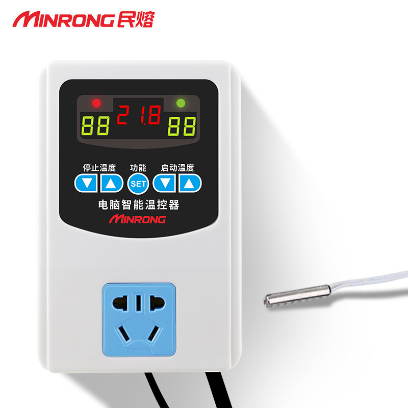 temperature control switch 220v digital display intelligent automatic control boiler temperature controller high precision refrigerator temperature controller
