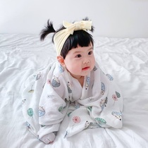 Bamboo cotton gauze swaddle towel blanket ultra-thin