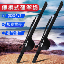 Convenient rock fishing rod rod bag Fishing wheel integrated storage bag Luya Sea rod protection bag Telescopic fishing gear rod bag