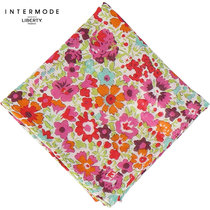 Japan system imported KAWABE INTERMODE LIBERTY LADY PURE COTTON YARN PRINTED HANDKERCHIEF HANDKERCHIEF