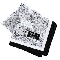 Japan system of imports agnes b upscale mens hand phandkerchiefs handkerchiefs towel sweat towels blue white