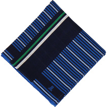 Japan system imported LANVIN Romantic Upscale Mens Pure Cotton Printed Carry-on Handkerchief handkerchief scarlet blue