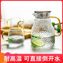 Cold kettle glass high temperature cold kettle household glass kettle glass kettle