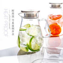 Home cool kettle glass high temperature cool boiler teapot cup cup set