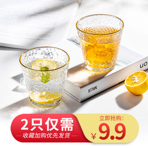 Rooms in Phnom Penh Hammer Glass Household Creative Restaurant Drinking Cup Simple Heat Resistance Set