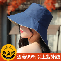Sunscreen hat Fisherman hat womens early spring and autumn sunshade new 2020 net red face cover summer sun hat UV large brim