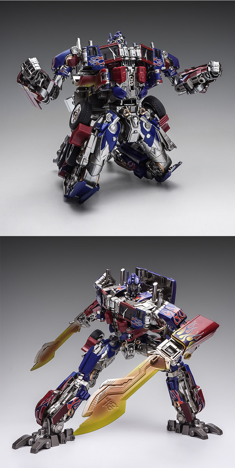 现货威将放大版ss05擎天侠柱