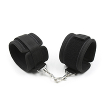Sponge edging Velcro hook handcuffs sm sex toys for men and women with appliances tied bondage alternative sex training