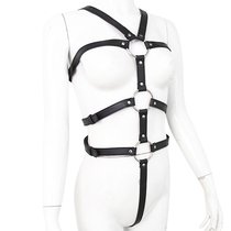 Back hand restriction bondage leather rope alternative training binding belt couple sex toys private self-binding auxiliary rope art