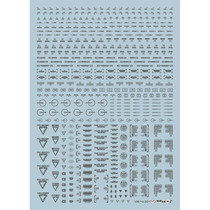 (EVO)MG 1:100 RB02 HIQ style (general warning system) special water paste (gray)