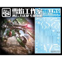 Snow Flame Studio MG 1:100 Gundam Dynames GN-002 power Angel special water stickers