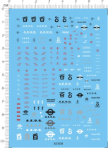 Gundam model HG hyaku Shiki MSN-100 bai shi (20) a dedicated water paste (63508)