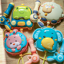 Douyin same childrens backpack water gun small yellow duck Net red toy large capacity water fight artifact water play