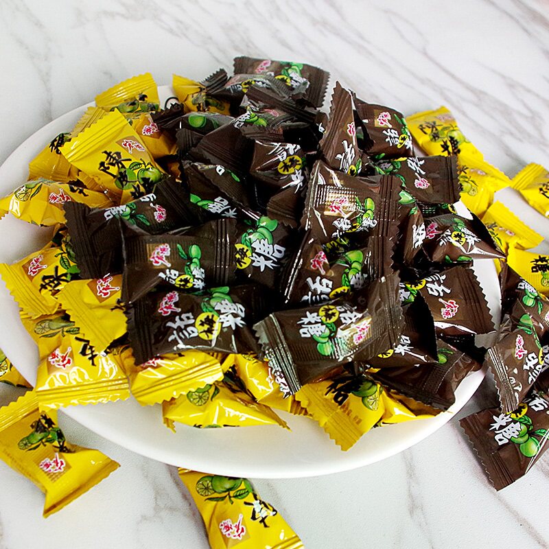 宏源老味道酸甜混合口味陈皮话梅糖